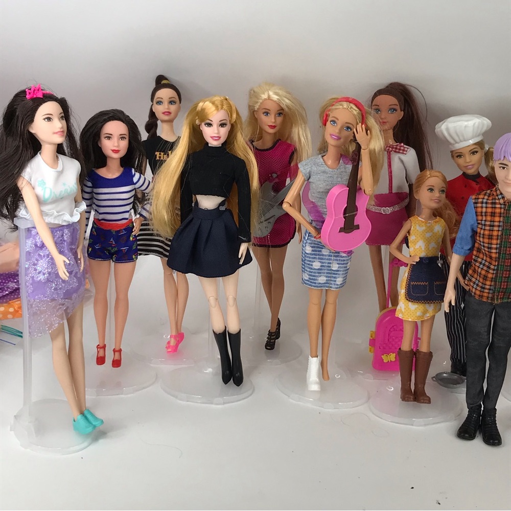 Barbie Fashionista, Career, Different Types Of Barbies ECU Condition